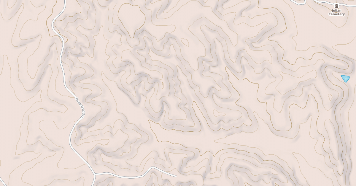 Map preview of WOLF BRANCH