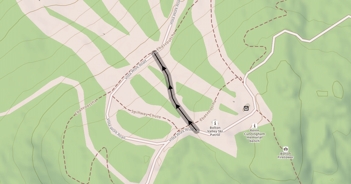 Map preview of Hard Luck Chute
