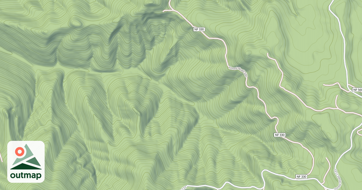 Map of CANAL RIDGE RD