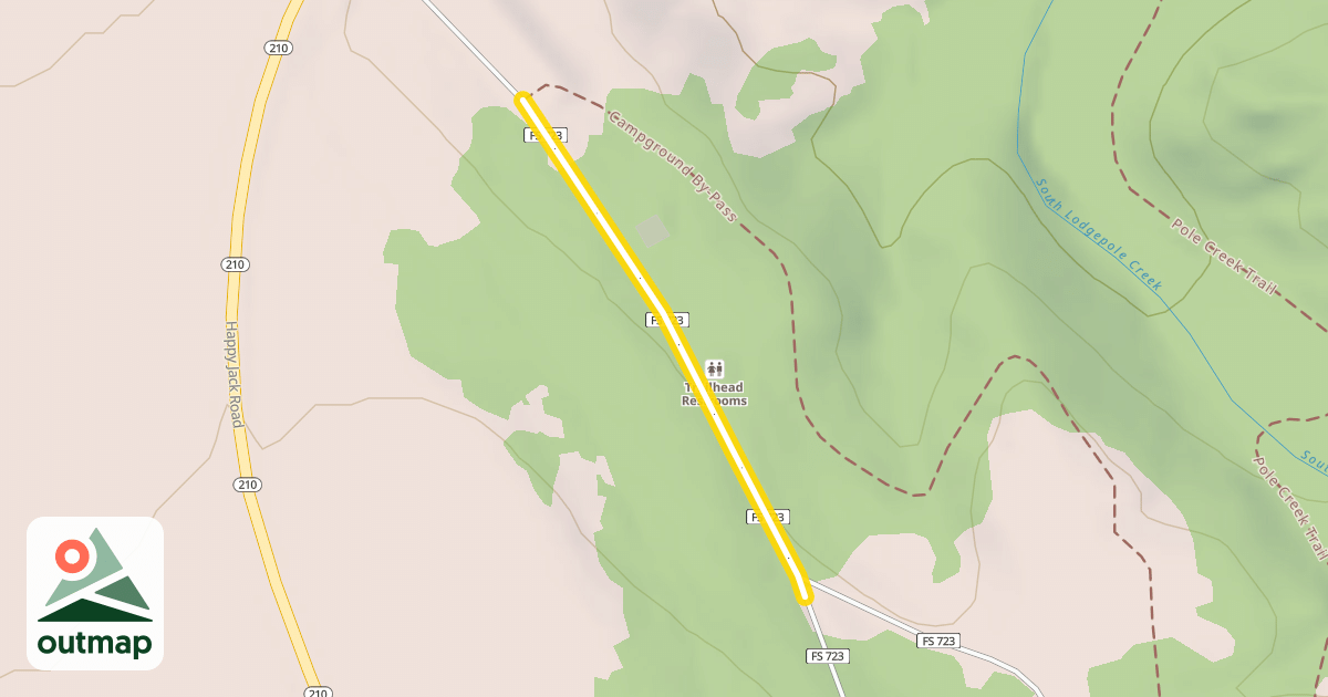 Map of Campground Loop