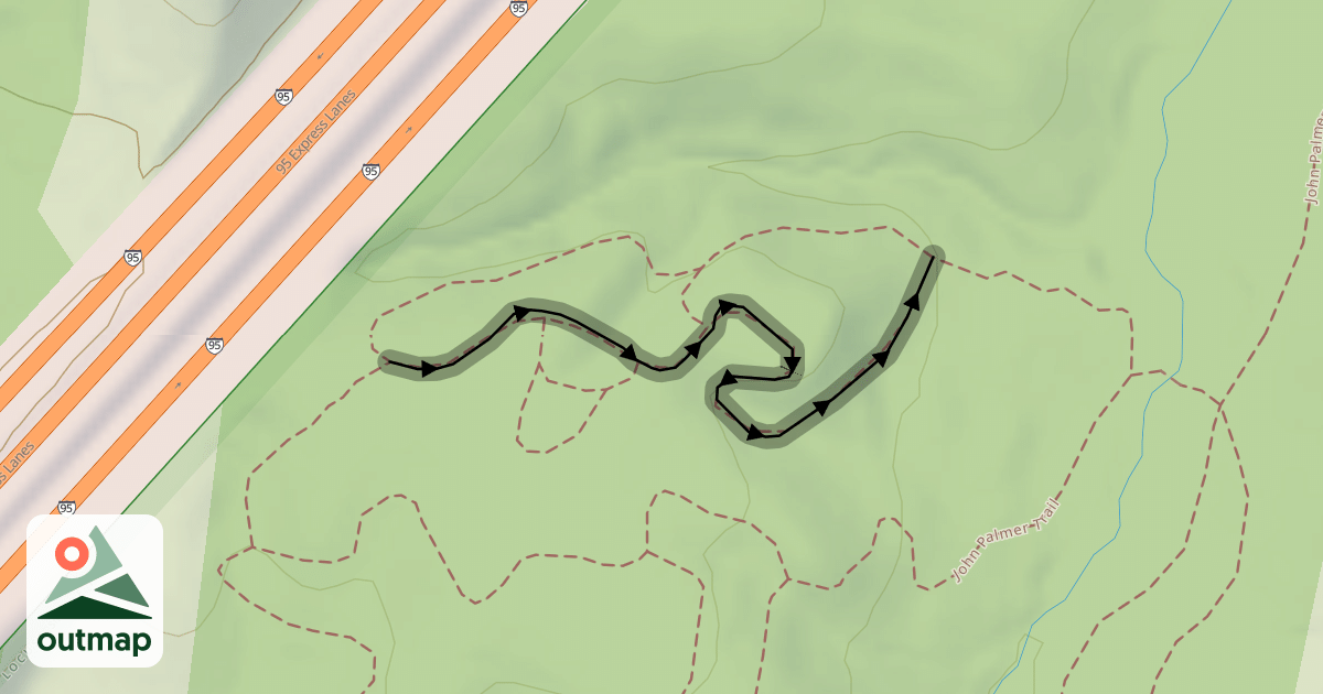 Map of 95th Street