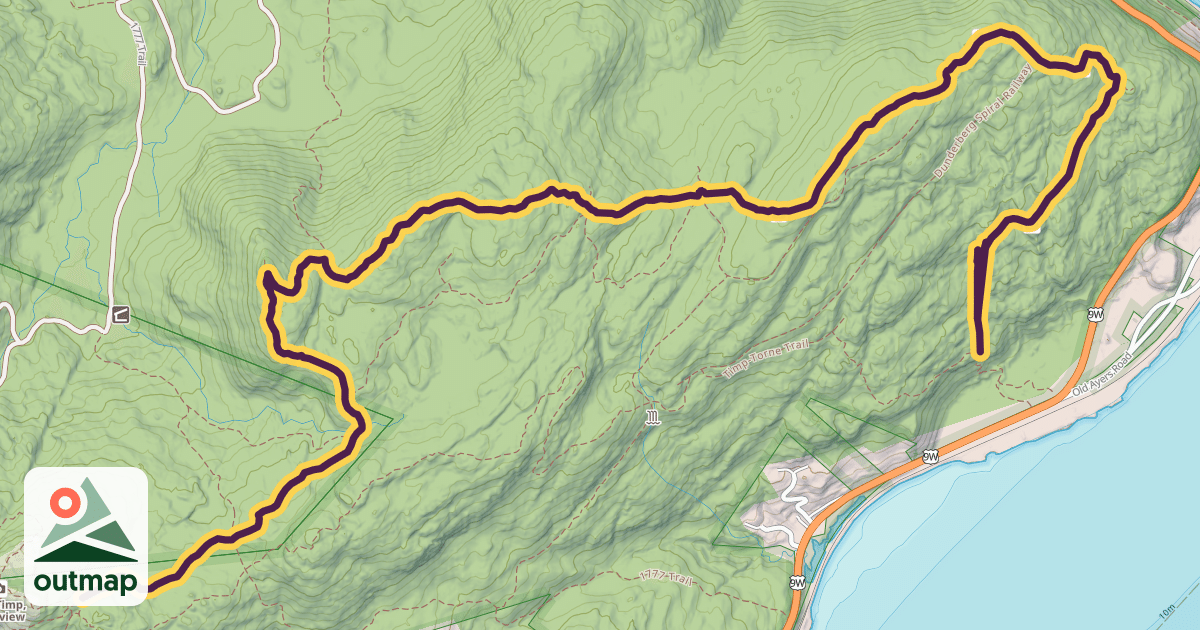 Map of Ramapo-Dunderberg Trail