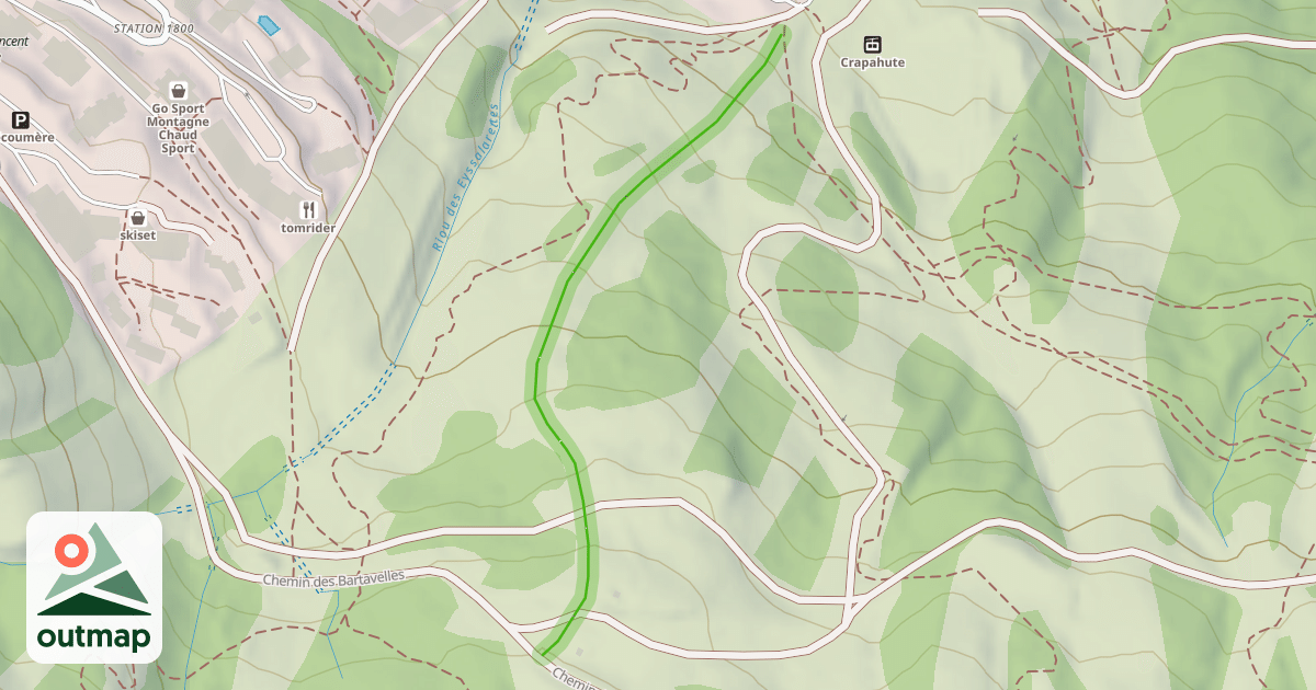 Map of Écureuils
