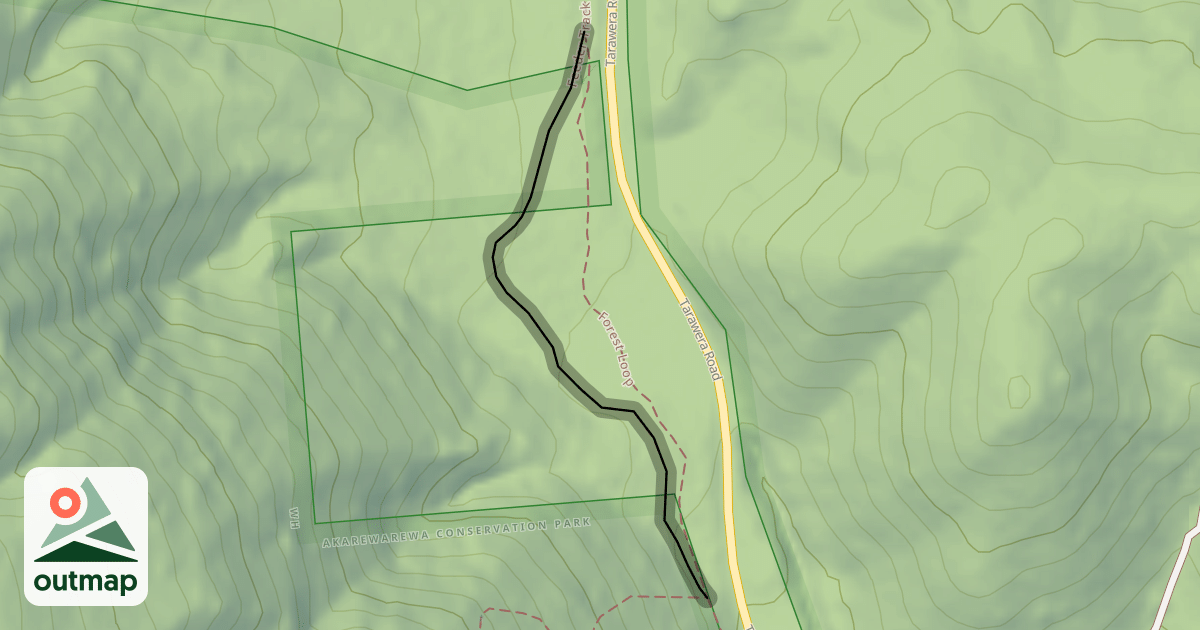 Map of Feeder Track