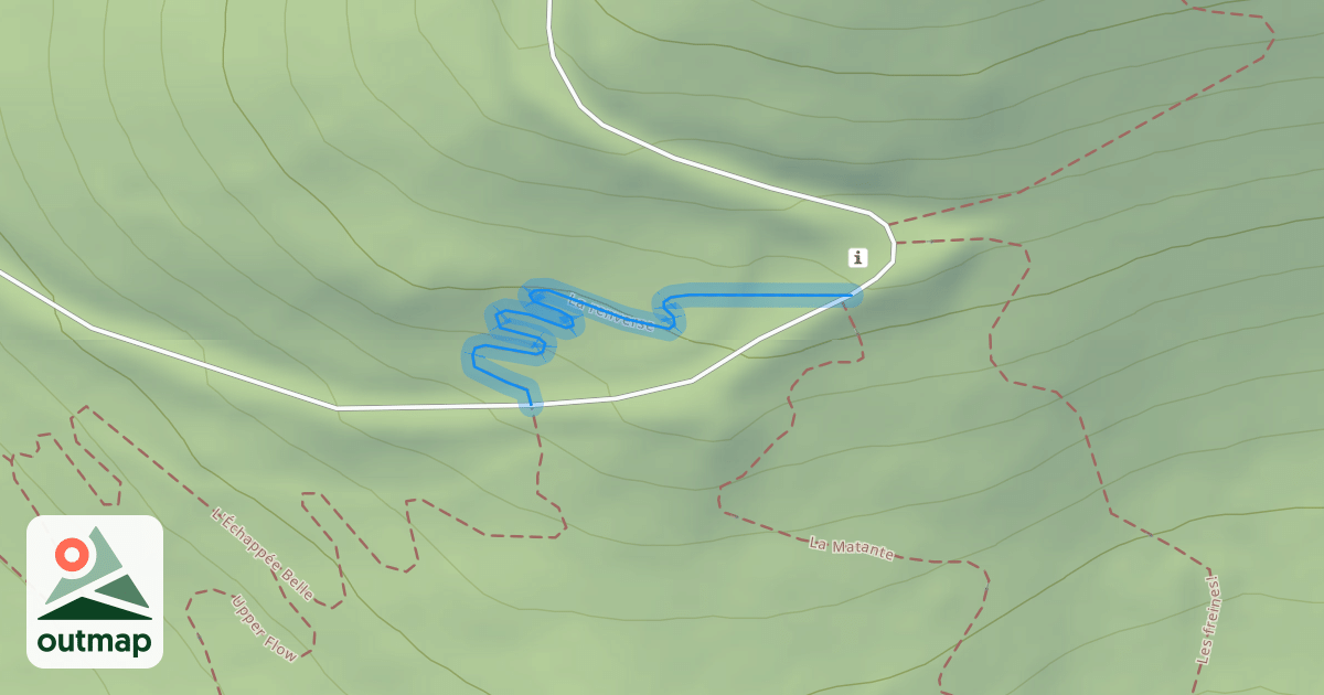 Map of La renverse