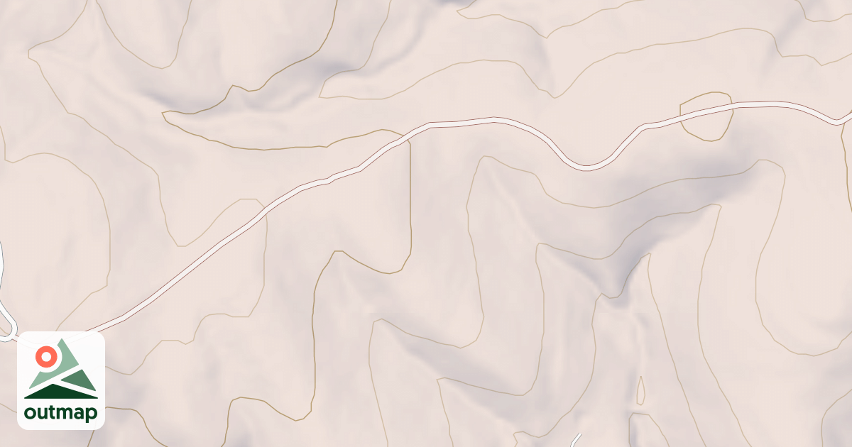 Map of COWGER RIDGE