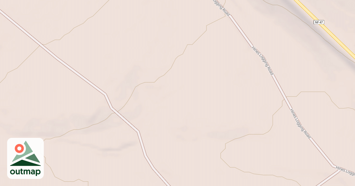 Map of Radar Hill OHV Trails