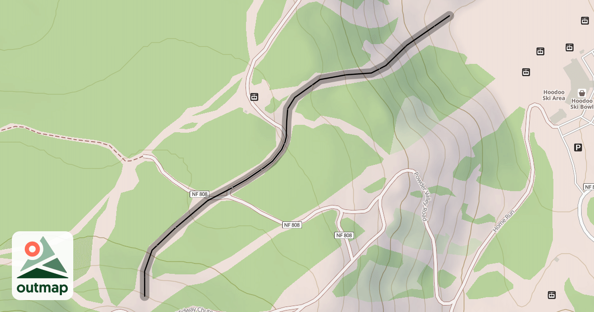 Map of Big Dipper