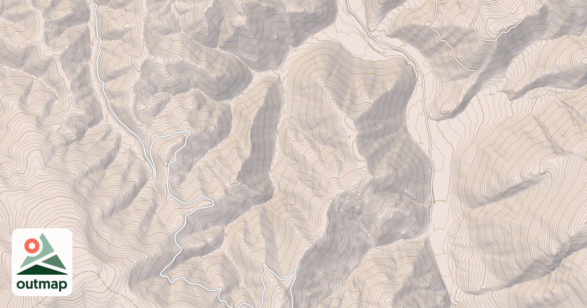 Map of Camp Creek