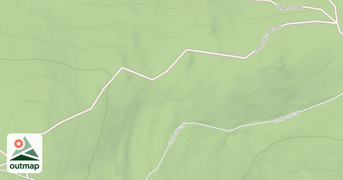 Map of YANKEE HILL CUTOFF