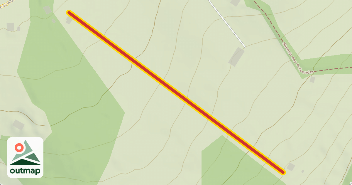 Map of Prévondes