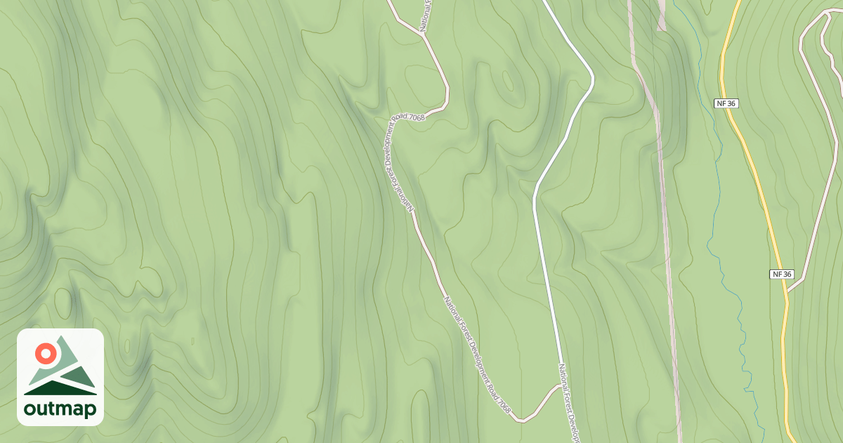 Map of CEDAR DAVIS