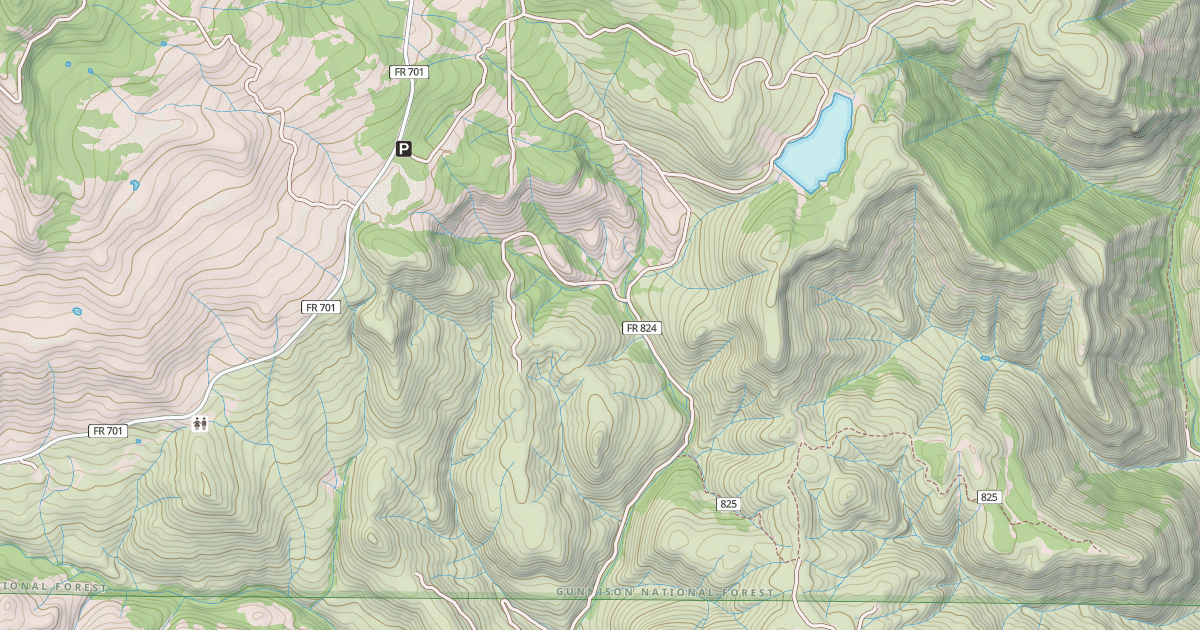 Map preview of LITTLE TERROR CREEK