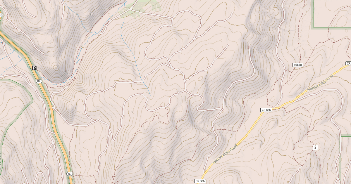 Map preview of BILLY HILL SPUR 1