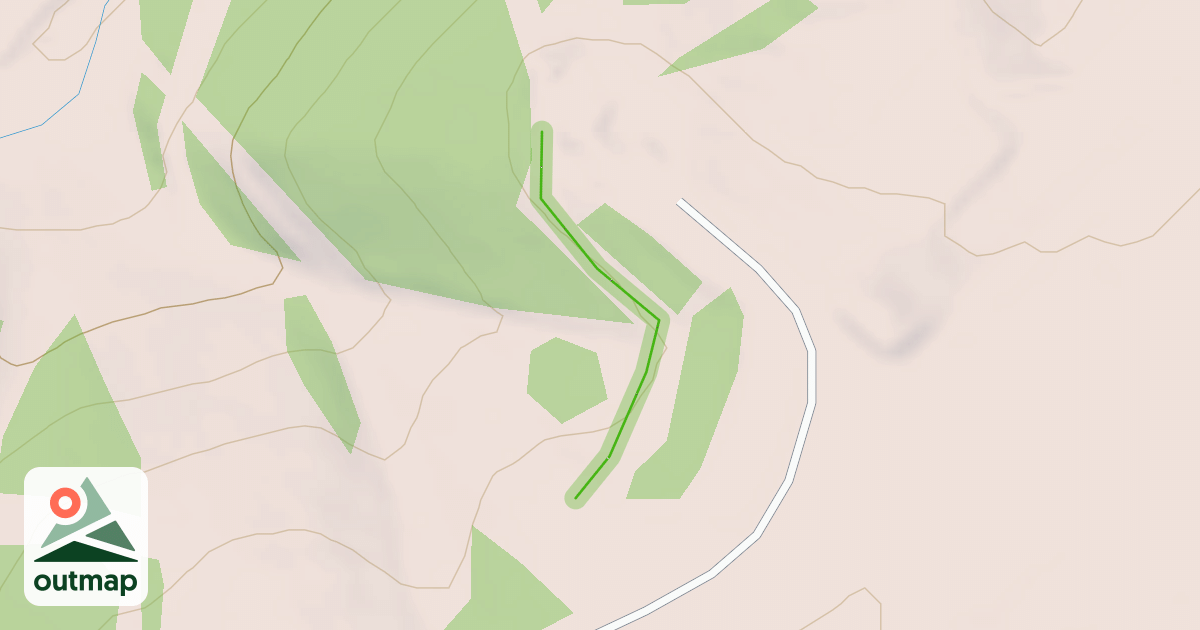 Map of Bennie's Bend