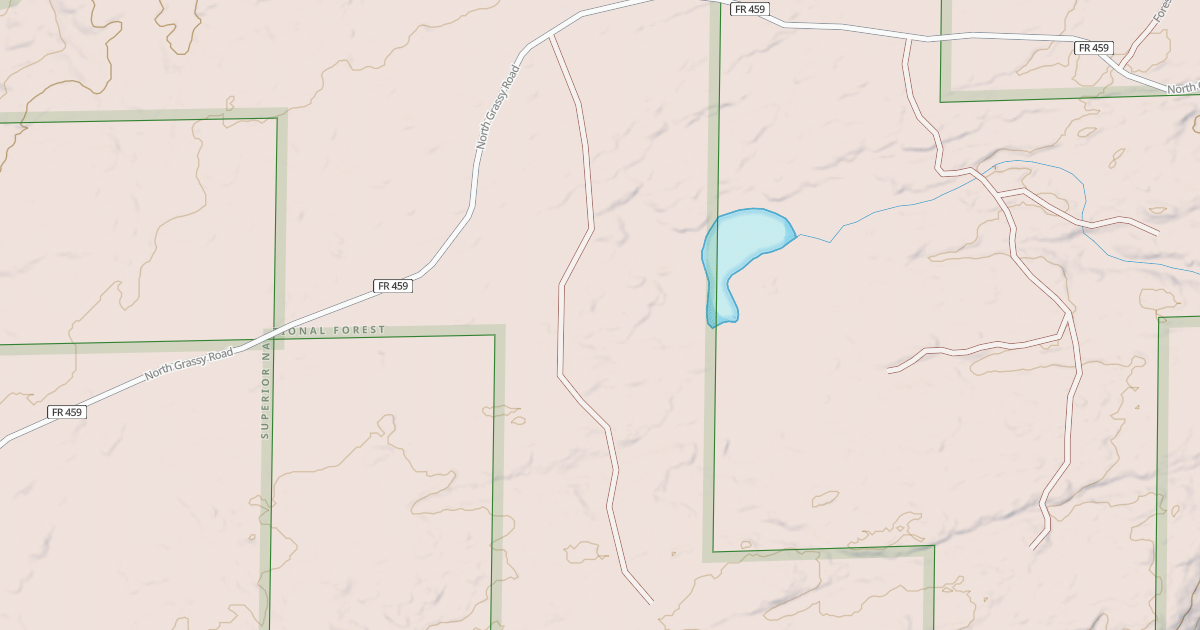 Map preview of GRASSY CREEK SPUR D