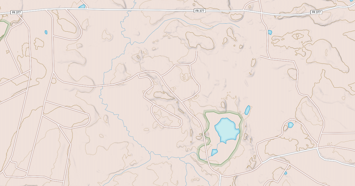 Map preview of JACKPINE