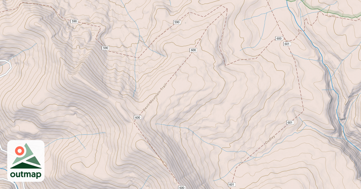 Map of Devil Mountain