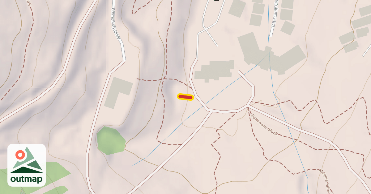 Map of Pony Carpet Lift
