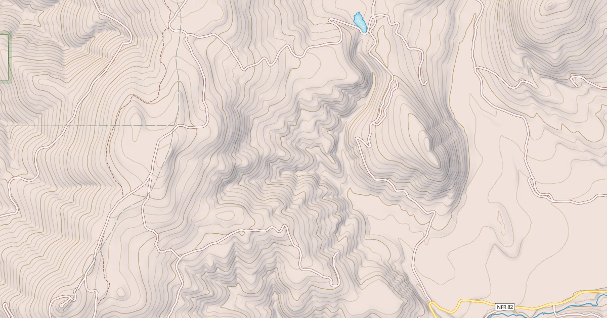 Map preview of INDIAN CREEK CUTOFF SNOWMOBILE