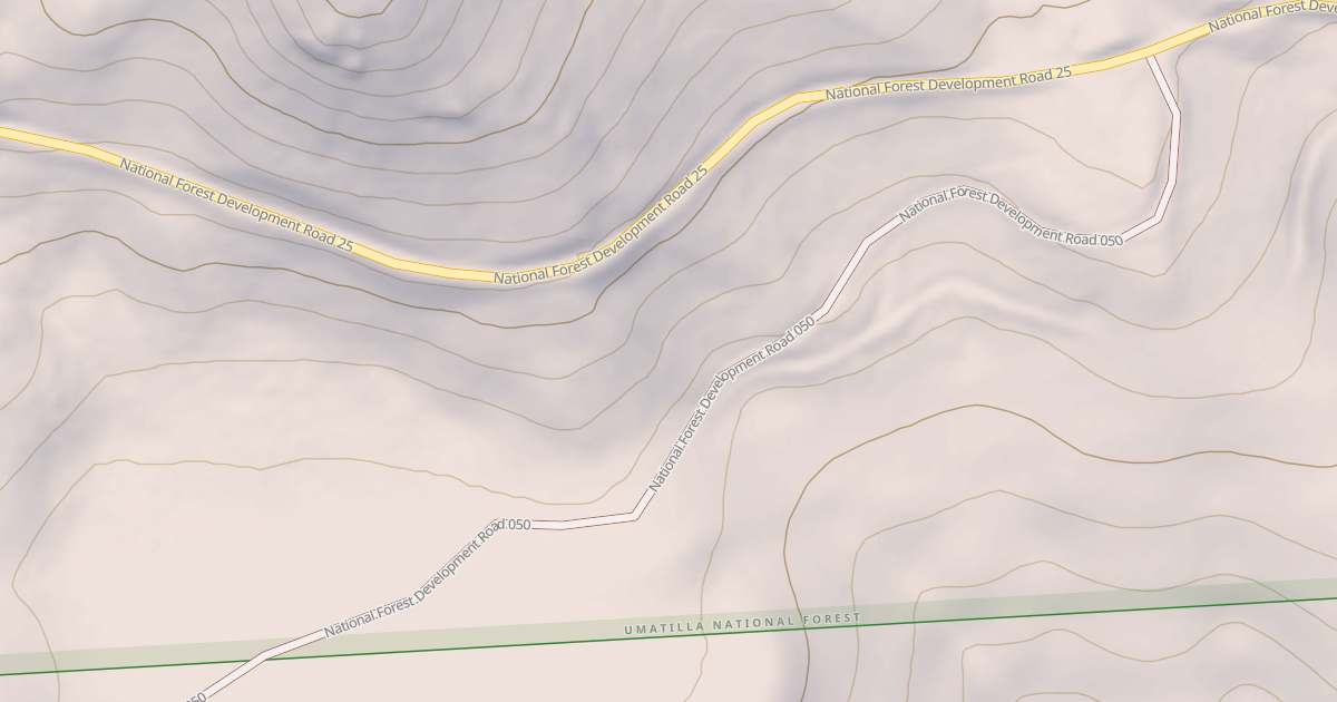 Map preview of USFS National Forest System Roads {BC0C0E54-1C2F-4C00-992D-B26CEBF2D232}
