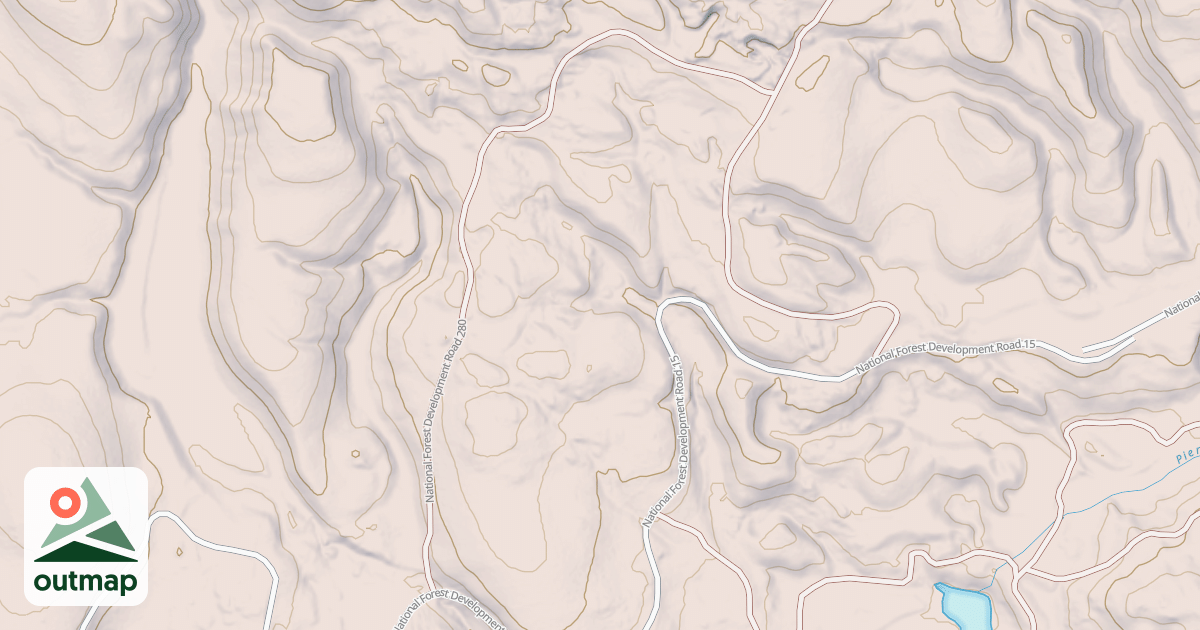 Map of BIG IRON MINE
