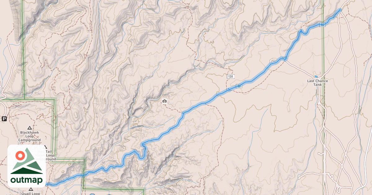 Map of Lime Kiln Trail