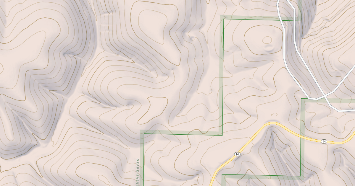 Map preview of USFS National Forest System Roads {AAAD01DD-9551-4EE1-A797-0B6E34CF211C}