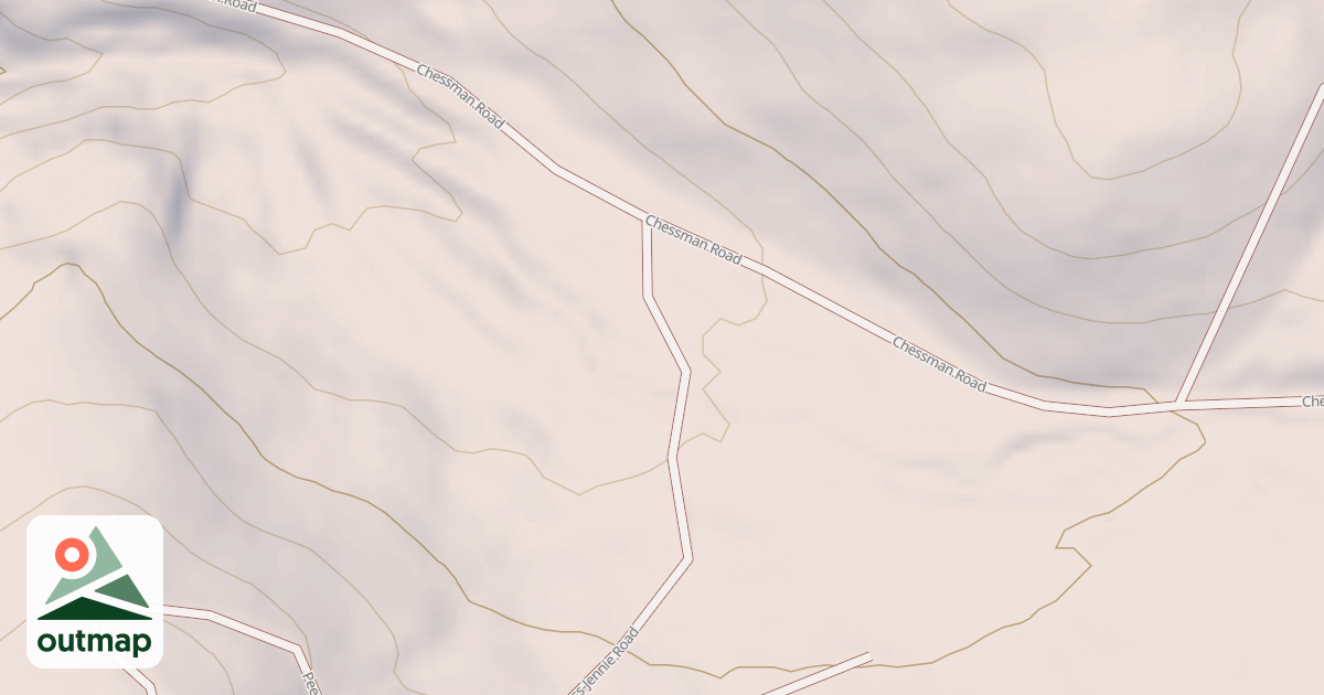 Map of BEAVER SPUR F1