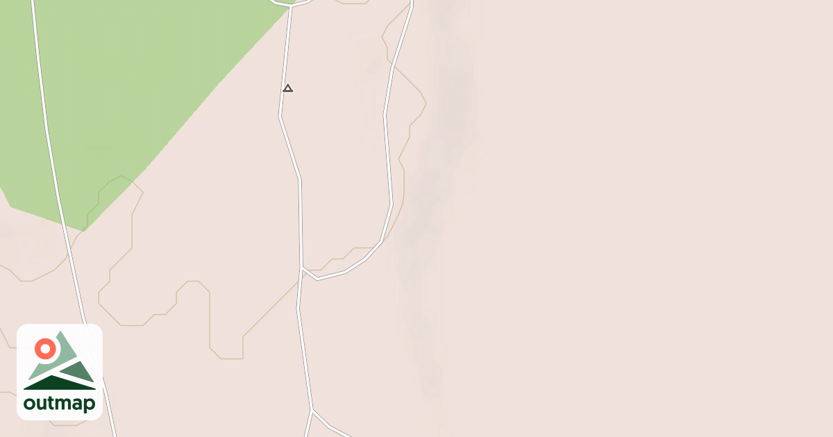 Map of Dyea Ohv Trail