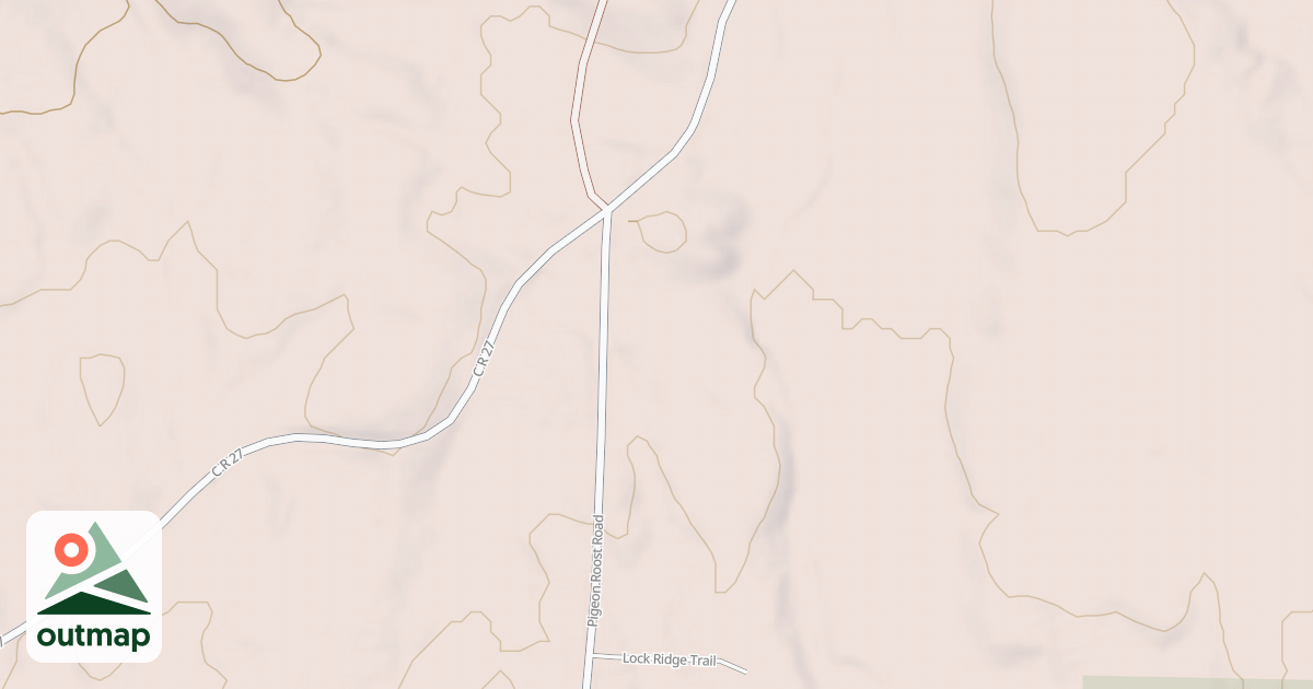 Map of PIGEON ROOST