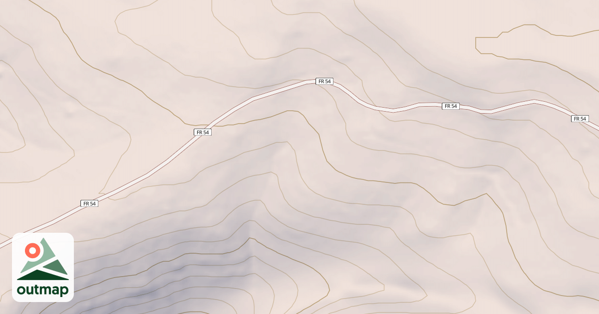 Map of MOGOLLON RIM