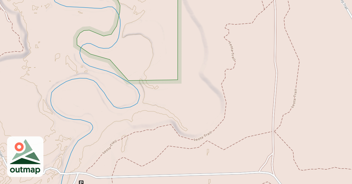 Map of Leota Trail