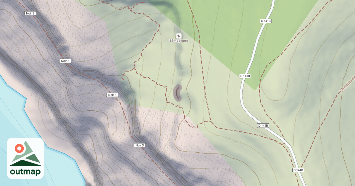 Map of Secteur Piou Piou