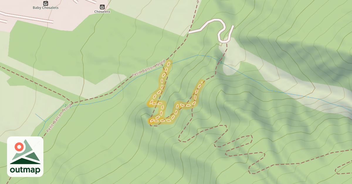 Map of La Trapette