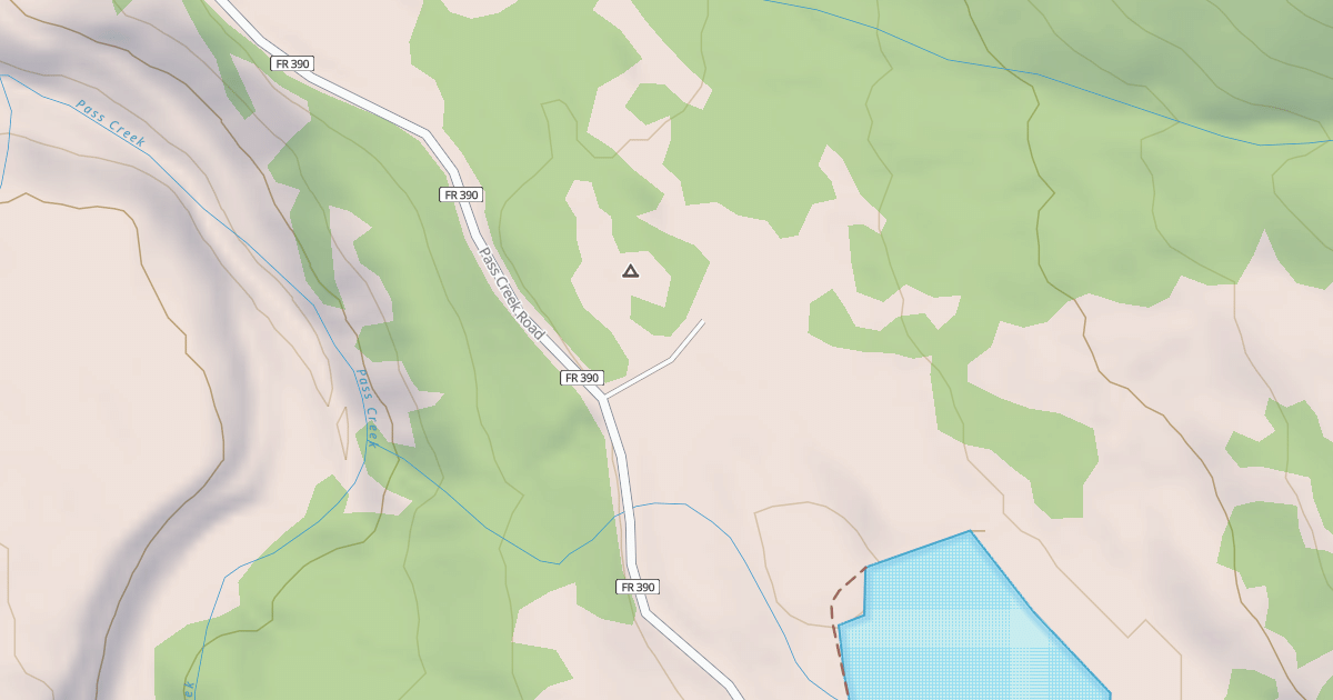 Map preview of TUCKER PONDS PA ROAD