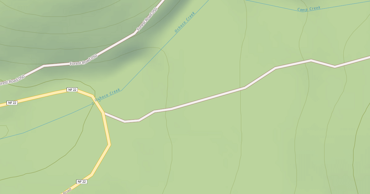 Map preview of USFS Motor Vehicle Use Map Roads {370ECDF5-A116-4054-A4B0-396CA2F1AC8B}