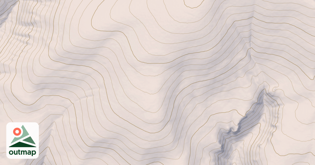 Map of Alex Draw To Mcgary Canyon