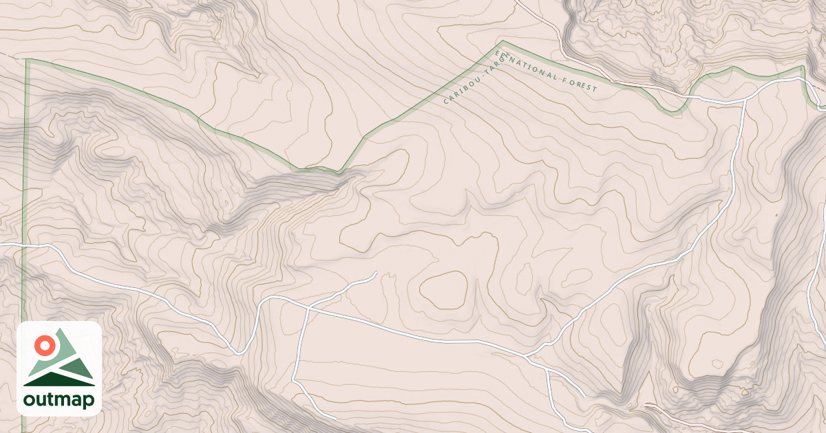 Map of LONG CREEK