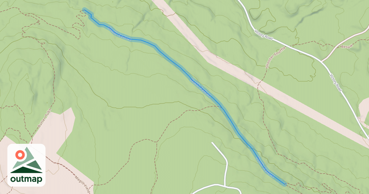 Map of North Pasture