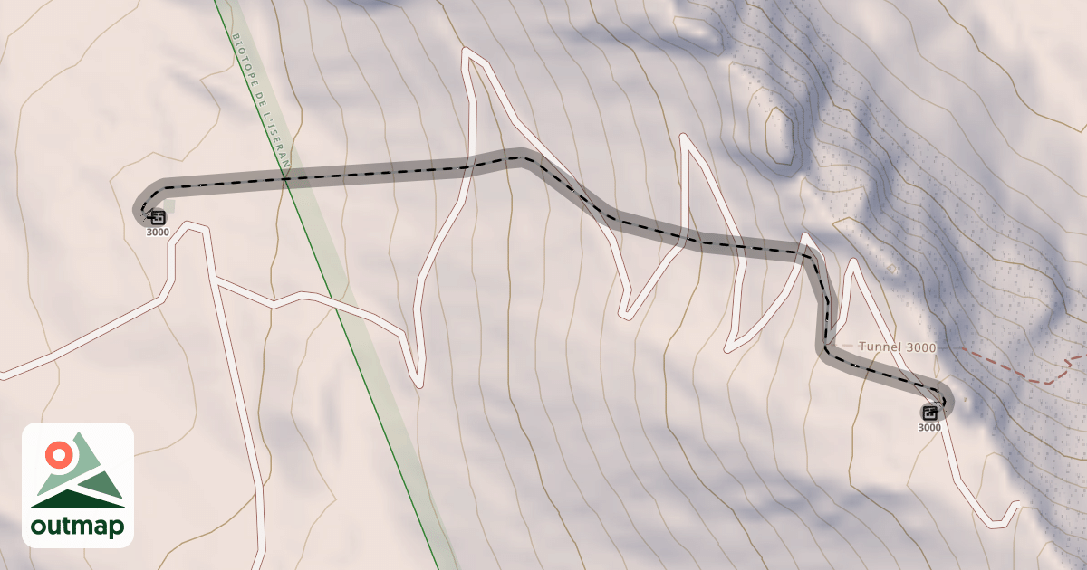 Map of 3000