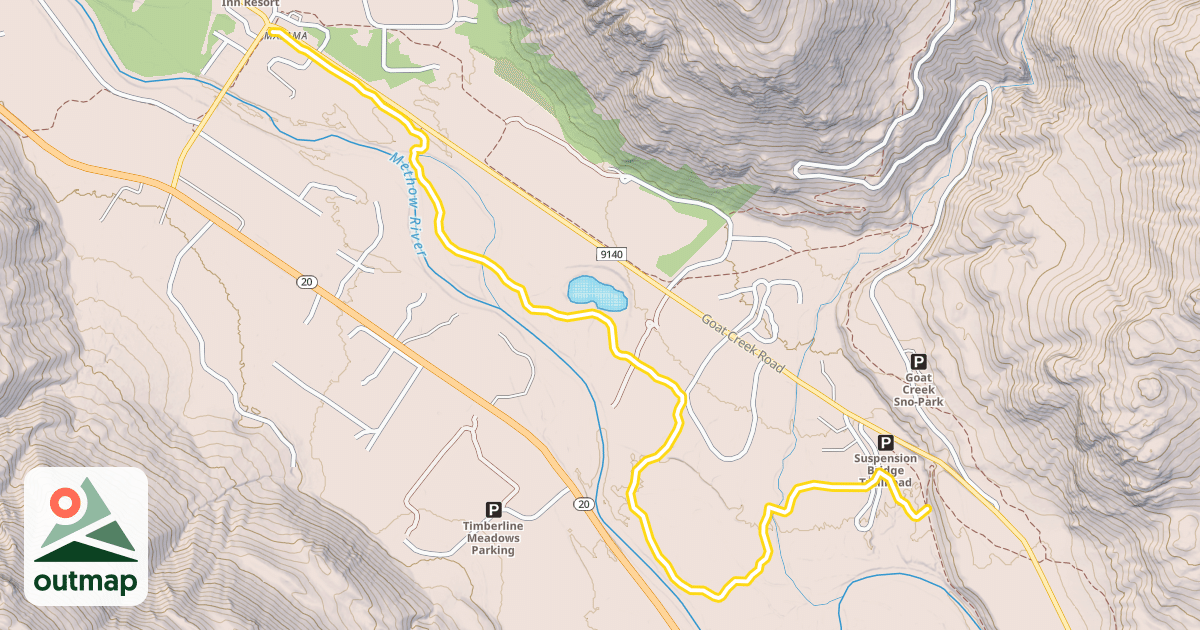 Map of Founders Trail