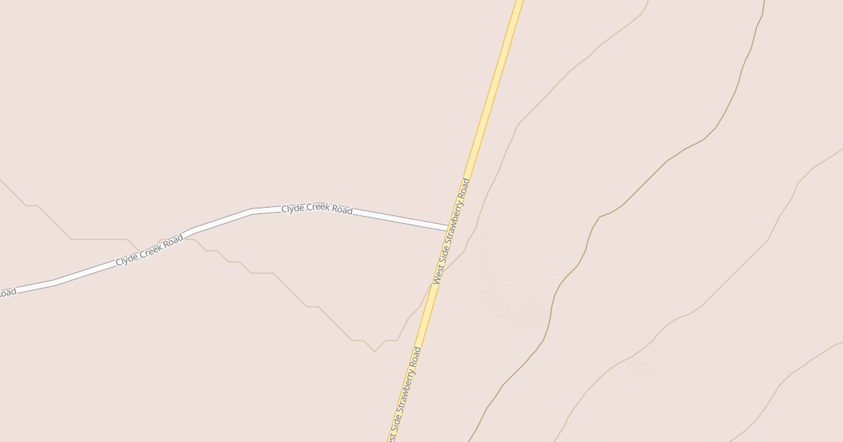 Map preview of Clyde Creek Loop Snomo Groomed