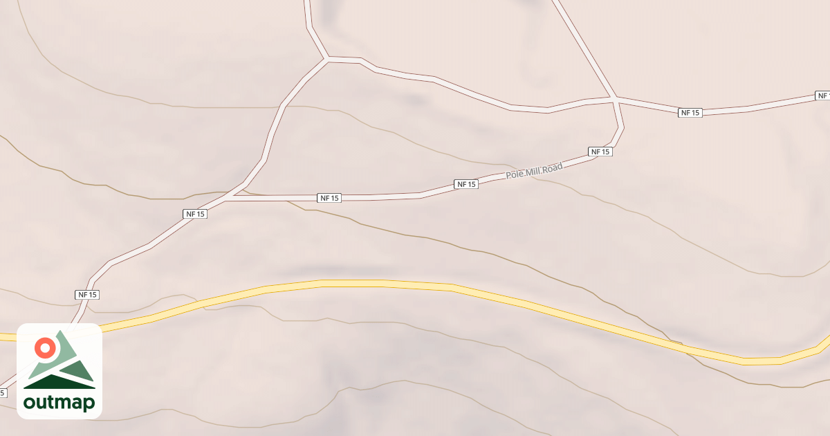 Map of USFS Motor Vehicle Use Map Roads {8A56F2AC-B5D6-44E0-AB4A-79070A85712A}