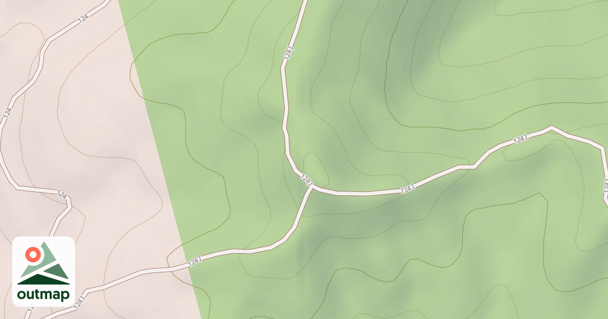 Map of White Sulphur Ohv Trail - J