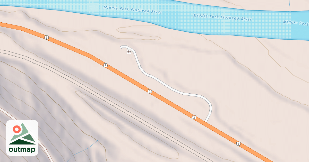 Map of CASCADILLA RIVER ACCESS