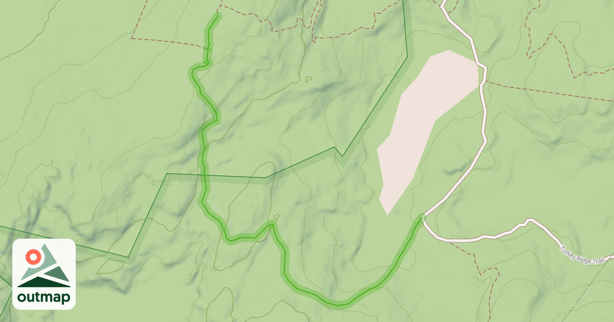 Map of Pines Trail