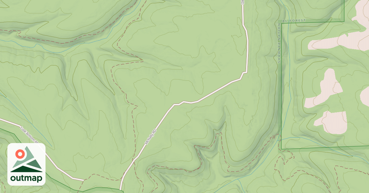 Map of MCNALLY RD