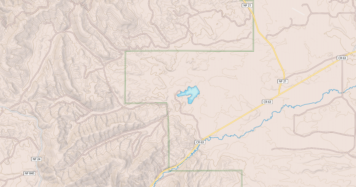 Map preview of HAY KELLER CREEKS MRS