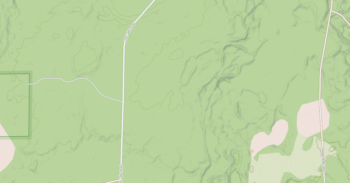 Map preview of USFS Motor Vehicle Use Map Trails 19609